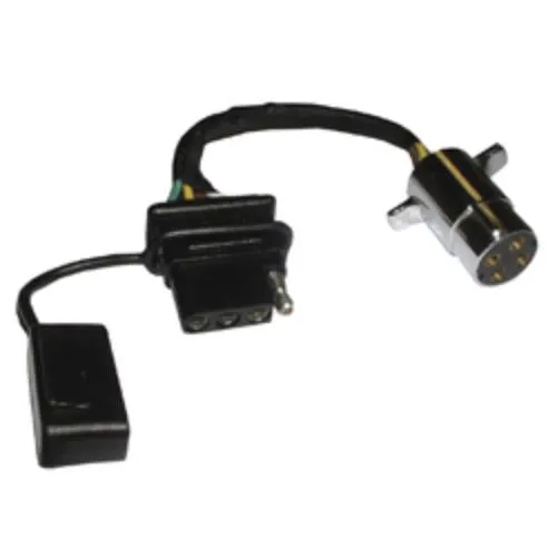 4-Way Round To 4-Way Flat Adapter