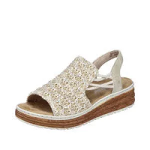 62741-60 - Beige Sandal - Rieker