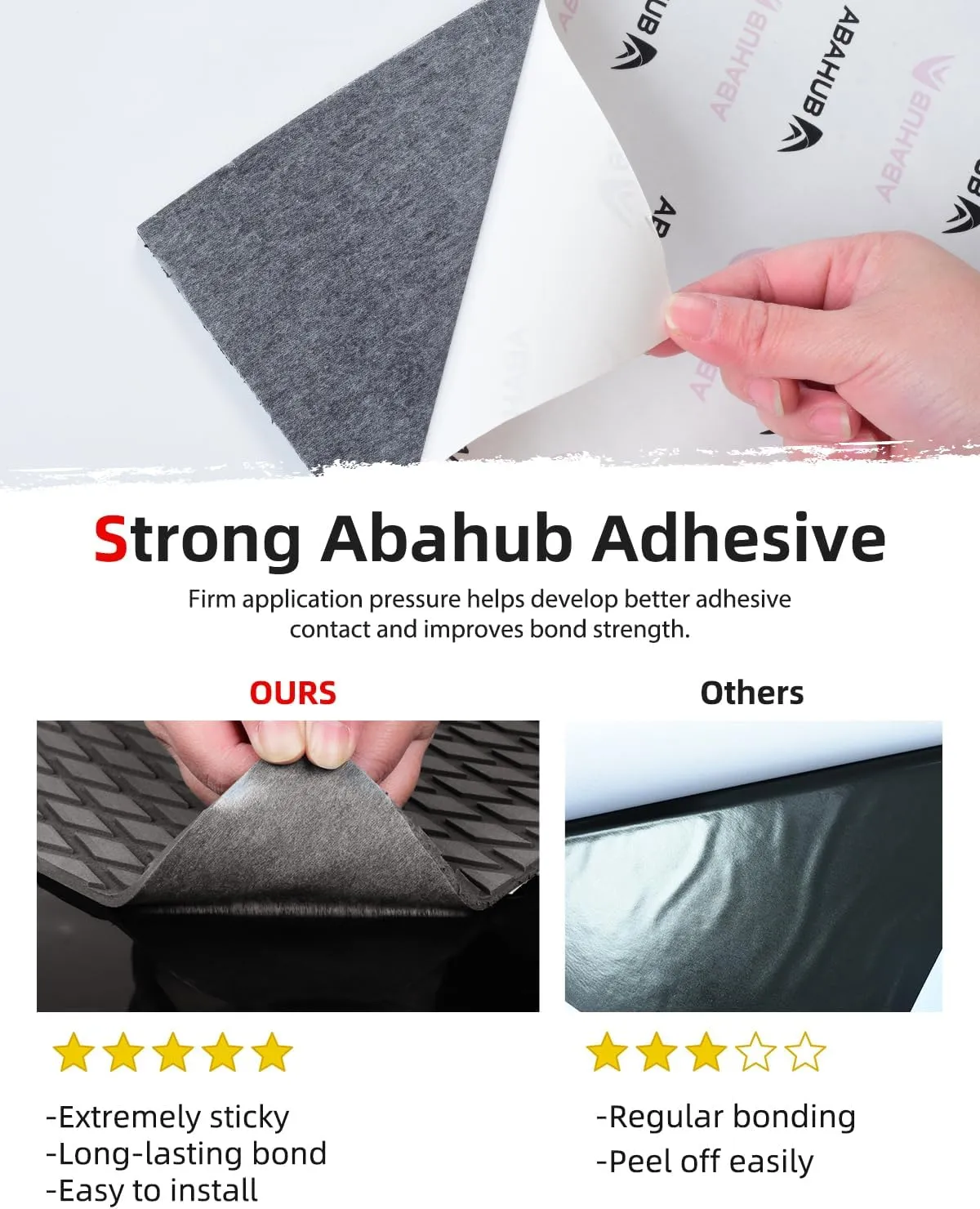Abahub EVA Foam Boat Flooring 96''x16''/23.5''/38''/47'' 48''x16'' Non-Slip Camouflage Surfboard Traction Pad Grip Mat Self-Adhesive Trimmable Decking Sheet for Boats SUP Paddleboard Kayak Surfing