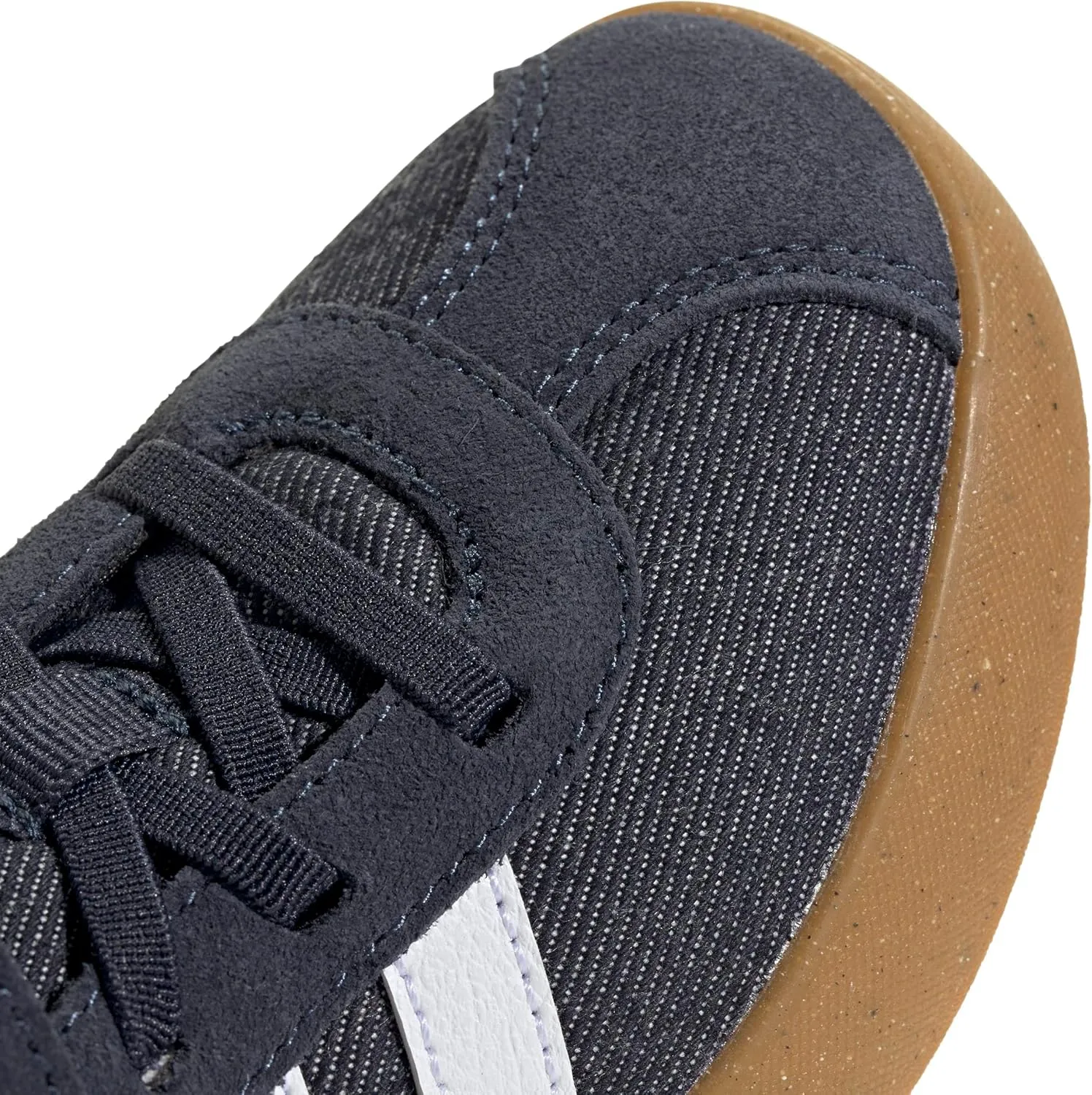 adidas Unisex-Child Vl Court 3.0 Elastic Lace & Strap Sneaker