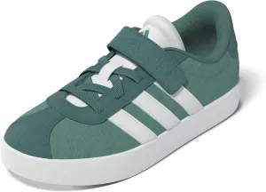 adidas Unisex-Child Vl Court 3.0 Elastic Lace & Strap Sneaker