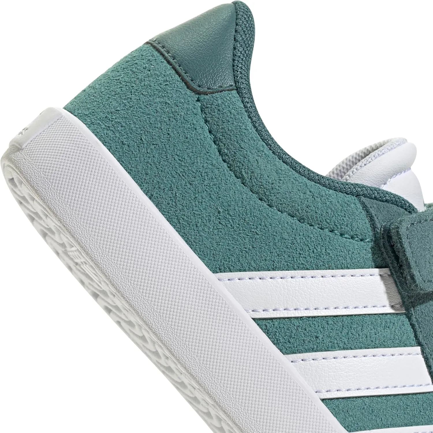 adidas Unisex-Child Vl Court 3.0 Elastic Lace & Strap Sneaker