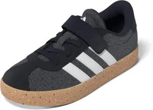 adidas Unisex-Child Vl Court 3.0 Elastic Lace & Strap Sneaker