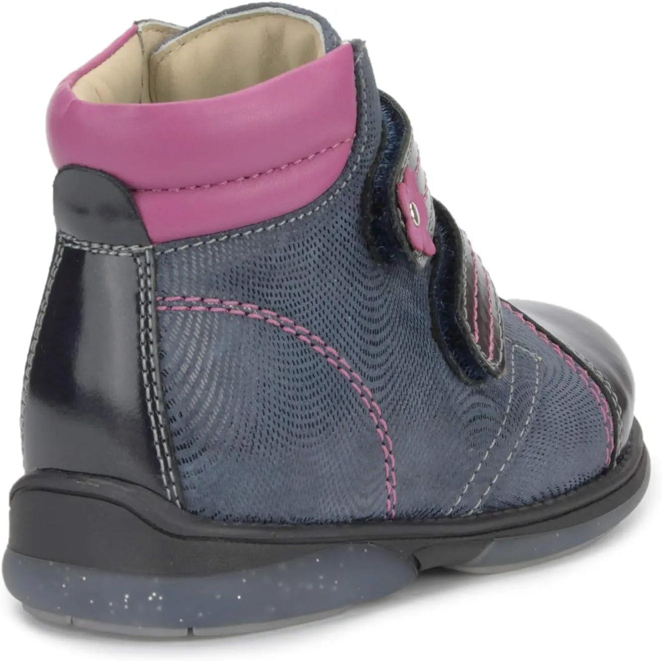 Alex Girls' Corrective Orthopedic High-Top Leather Boot Diagnostic Sole