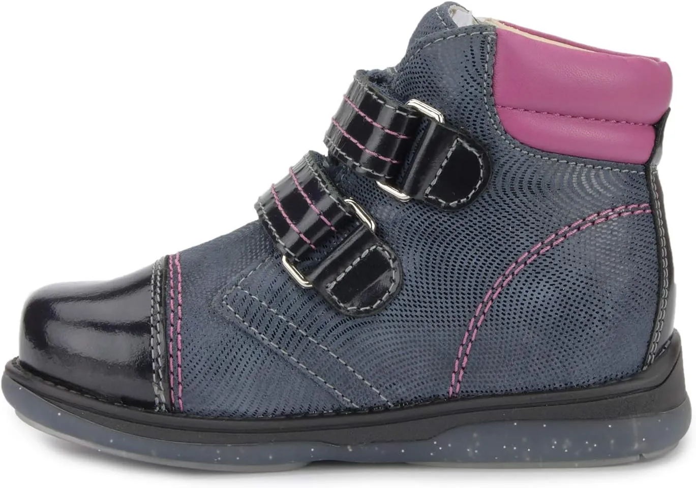 Alex Girls' Corrective Orthopedic High-Top Leather Boot Diagnostic Sole