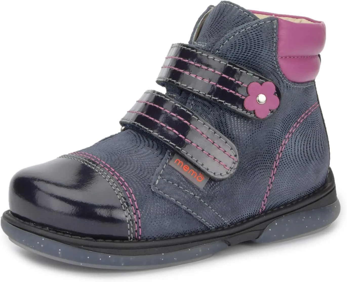 Alex Girls' Corrective Orthopedic High-Top Leather Boot Diagnostic Sole