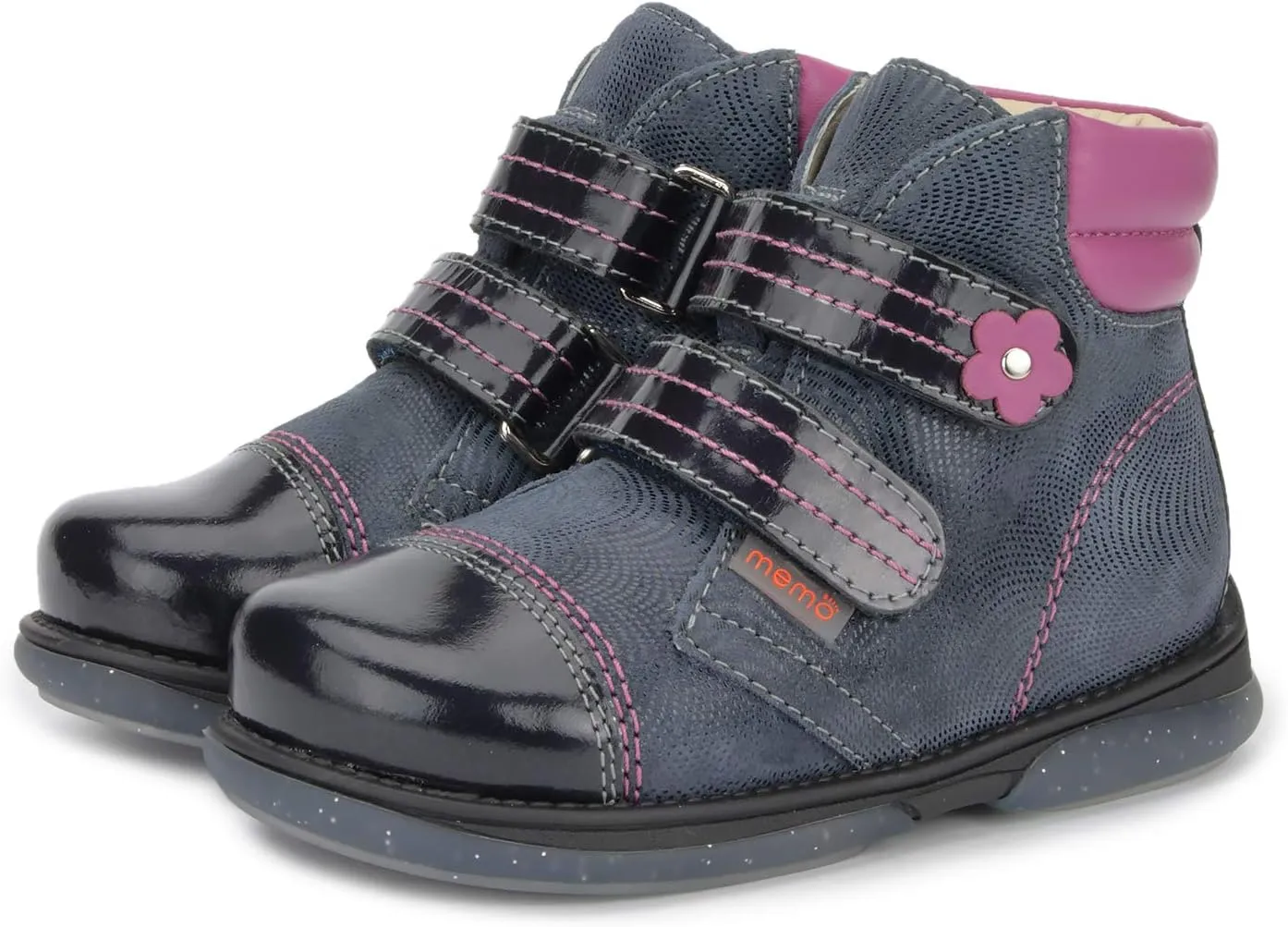 Alex Girls' Corrective Orthopedic High-Top Leather Boot Diagnostic Sole