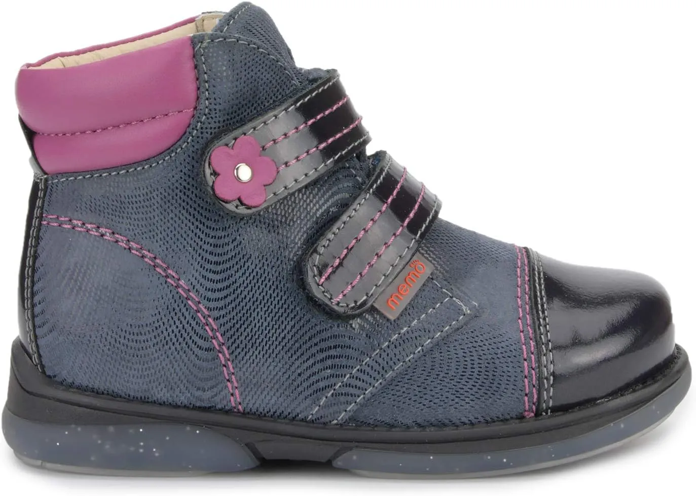 Alex Girls' Corrective Orthopedic High-Top Leather Boot Diagnostic Sole