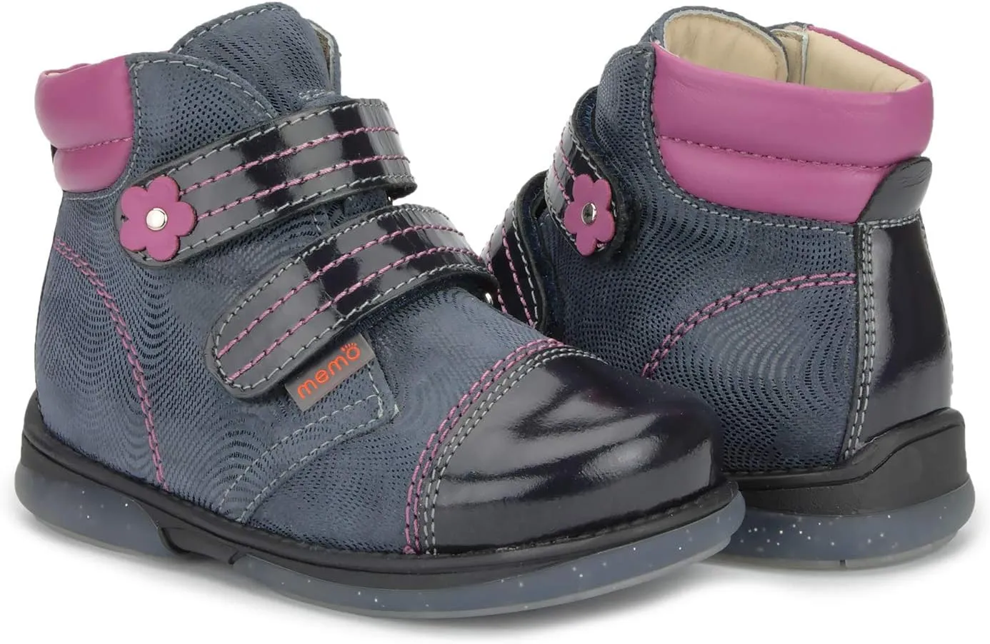 Alex Girls' Corrective Orthopedic High-Top Leather Boot Diagnostic Sole