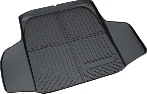 All Weather Rear Cargo Liners Trunk Tray Mats Protector Compatible with 2018 2019 2020 2021 2022 Honda Accord Models, 3D Waterproof Durable Odorless Flexible TPO Accessories Custom Fit