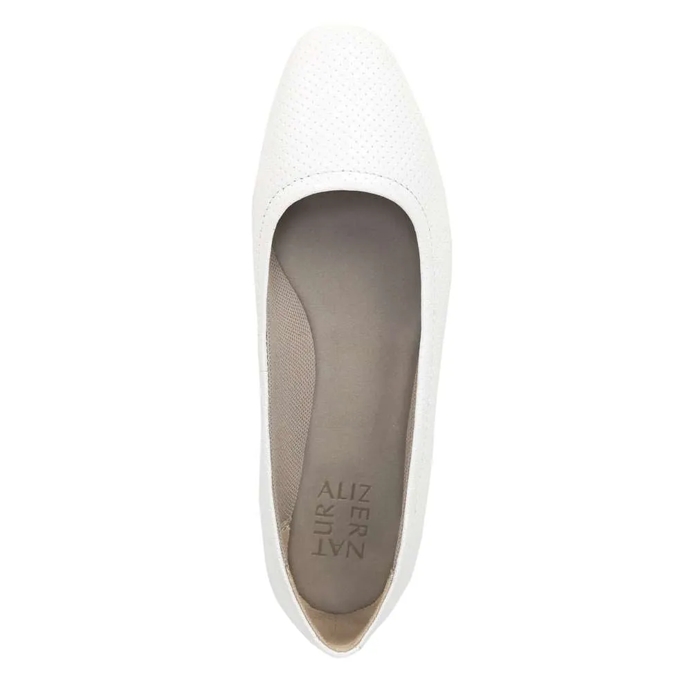 Alya Flat - White