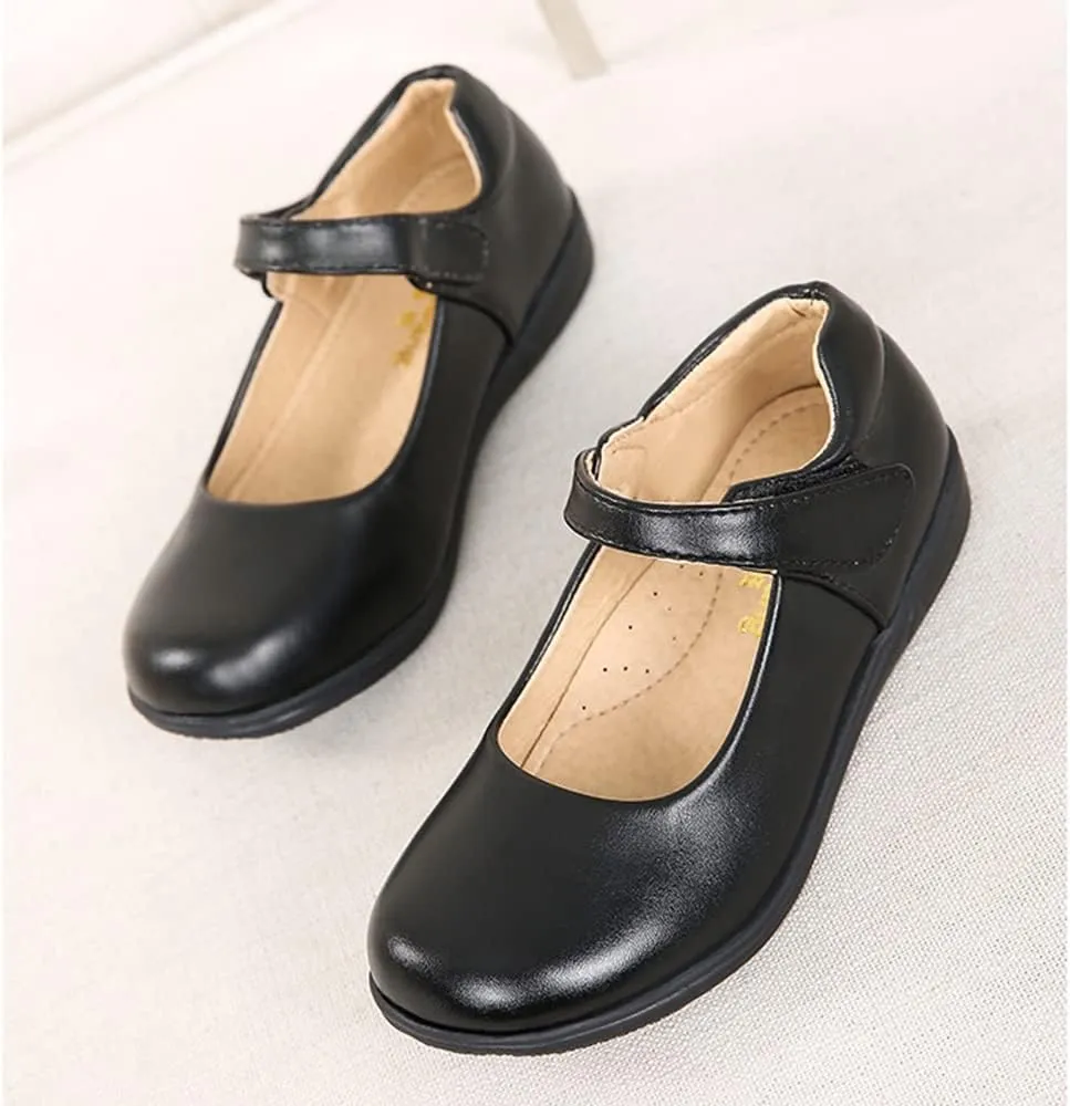 Amtidy Girls School Uniform Shoes Mary Jane School Wedding Party Flat Shoes