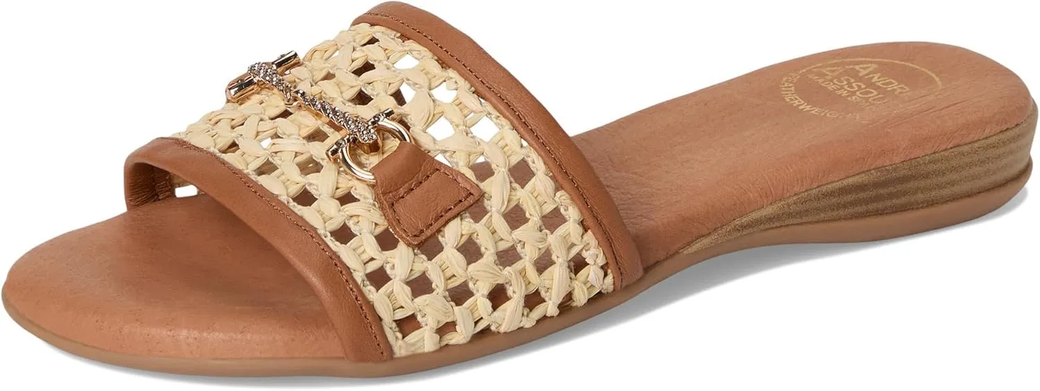 André Assous Women's Niles Flat Sandal