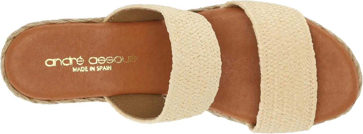 André Assous Women's Nori Espadrille Wedge Sandal