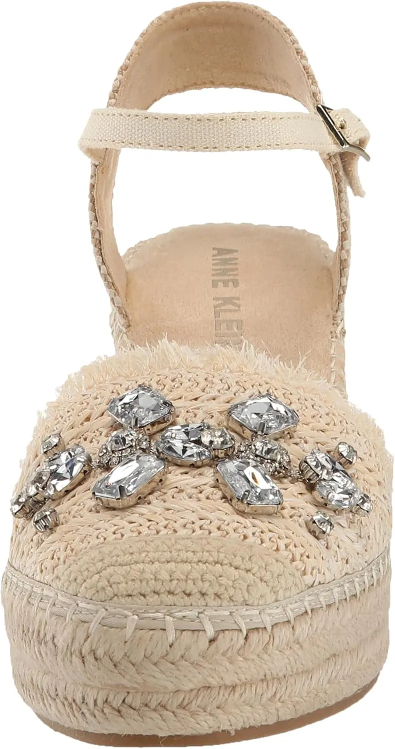 Anne Klein Women's Lenox Espadrille Wedge Sandal