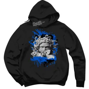 Astronomy Blue Dunk Sneaker Hoodie Medusa Graphic