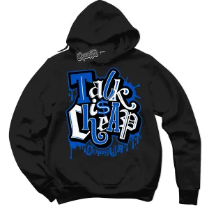 Astronomy Blue Dunk Sneaker Hoodie Talk Is Cheap Graphic