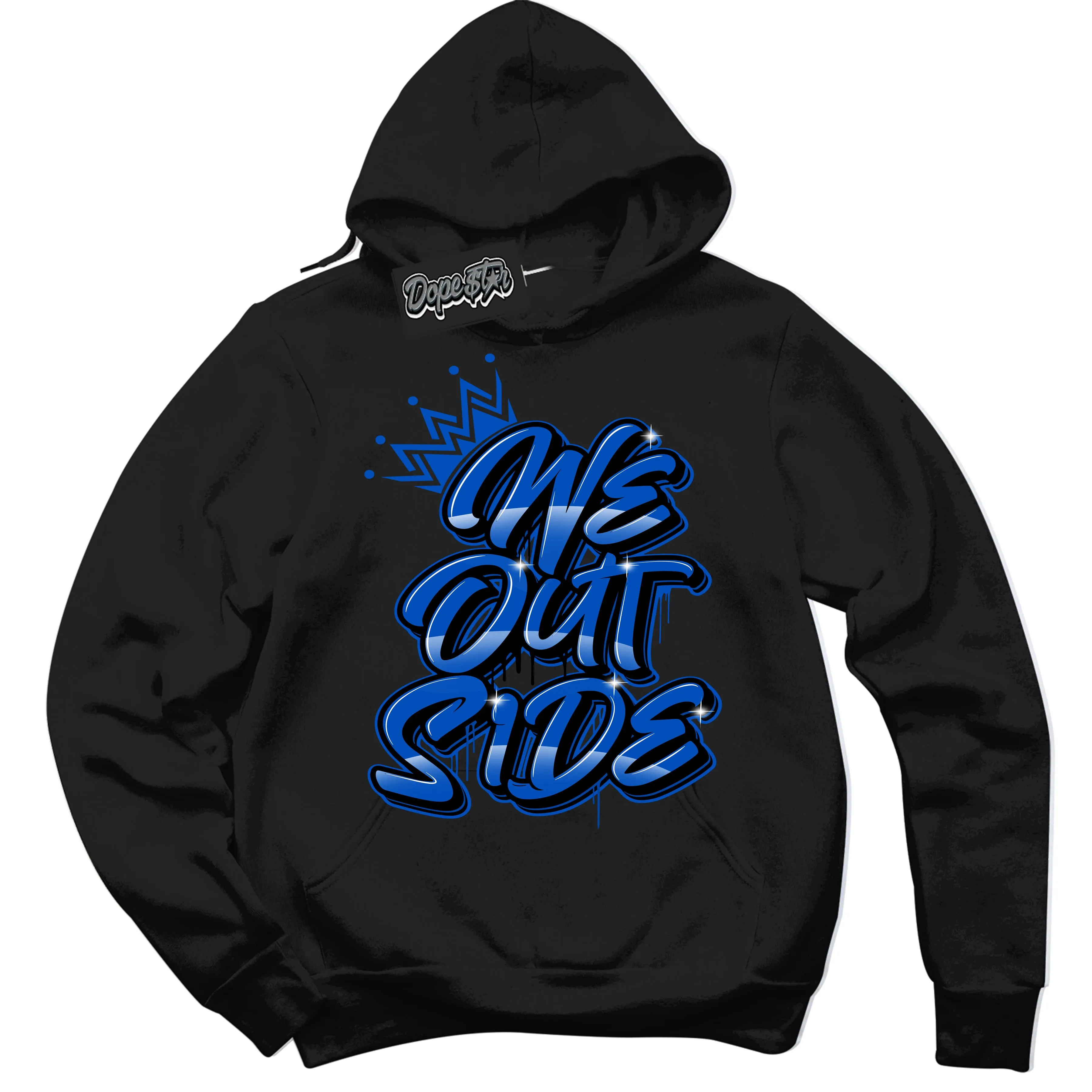 Astronomy Blue Dunk Sneaker Hoodie We Outside Graphic