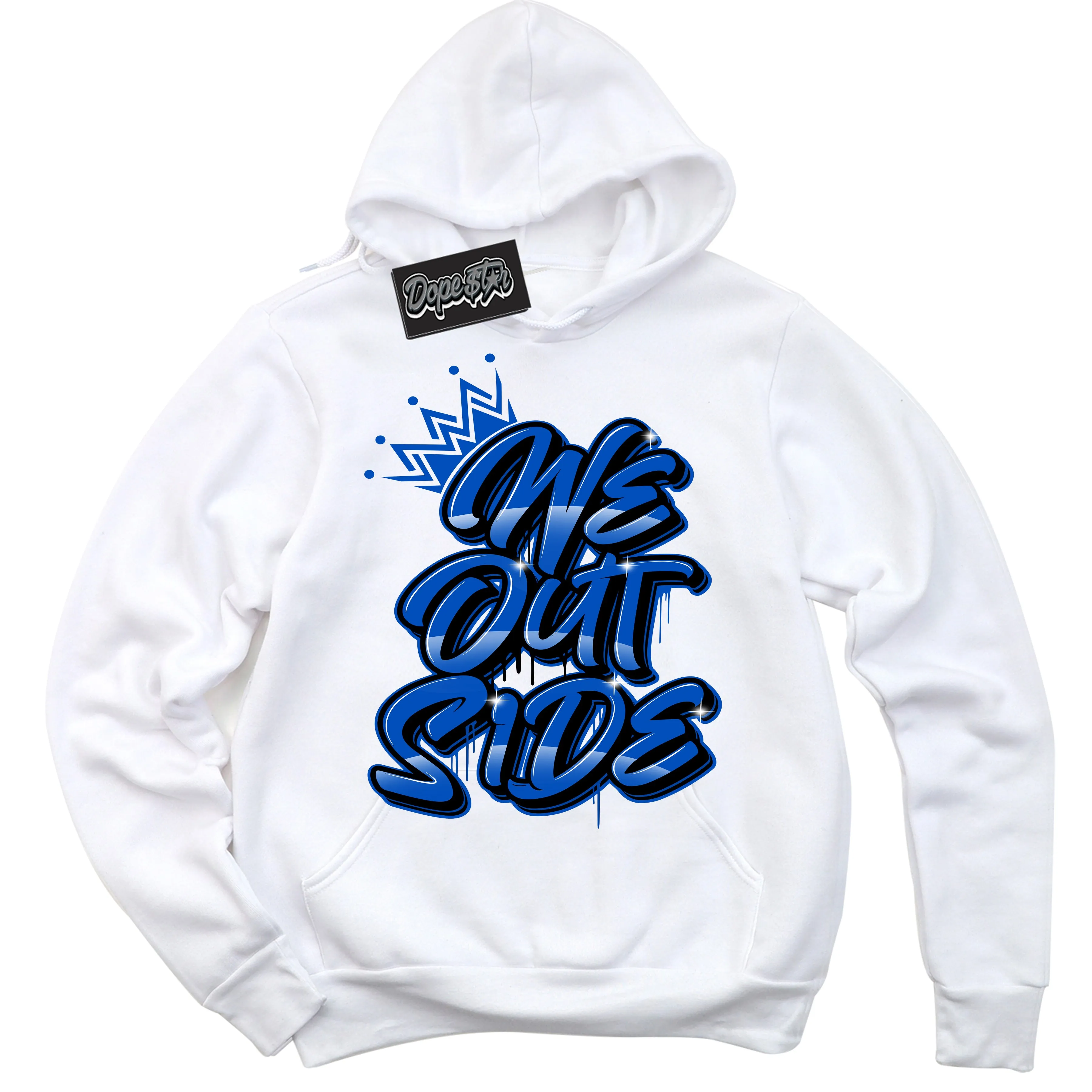 Astronomy Blue Dunk Sneaker Hoodie We Outside Graphic