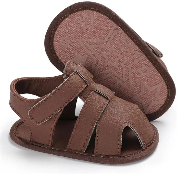 Baby Boys Girls Summer Sandals Non-Slip Soft Sole Breathable Athletic Outdoor First Walker Toddler