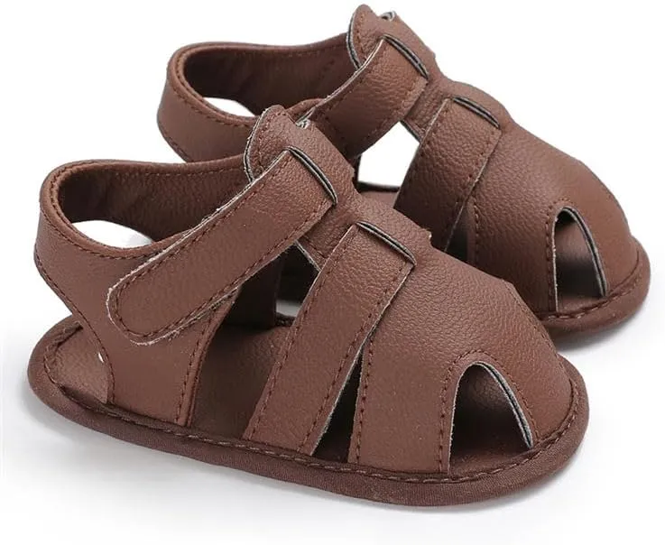 Baby Boys Girls Summer Sandals Non-Slip Soft Sole Breathable Athletic Outdoor First Walker Toddler