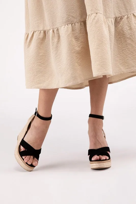 Basset-S Espadrille Platform Wedge