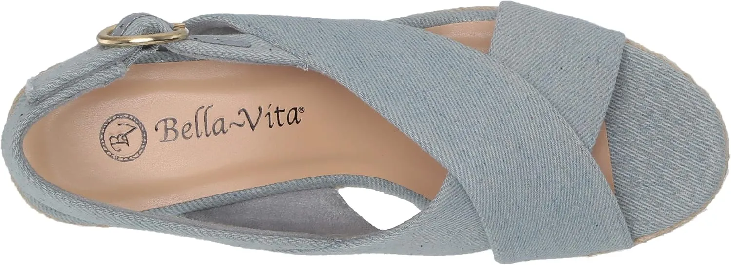 Bella Vita Women's Espadrille Wedge Sandal