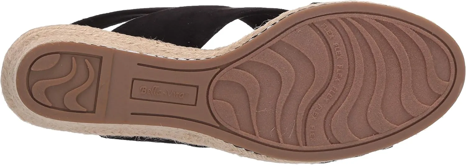 Bella Vita Women's Espadrille Wedge Sandal