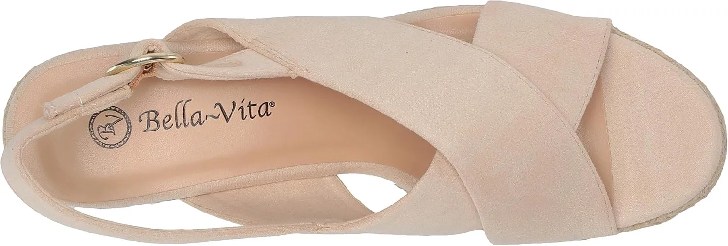 Bella Vita Women's Espadrille Wedge Sandal