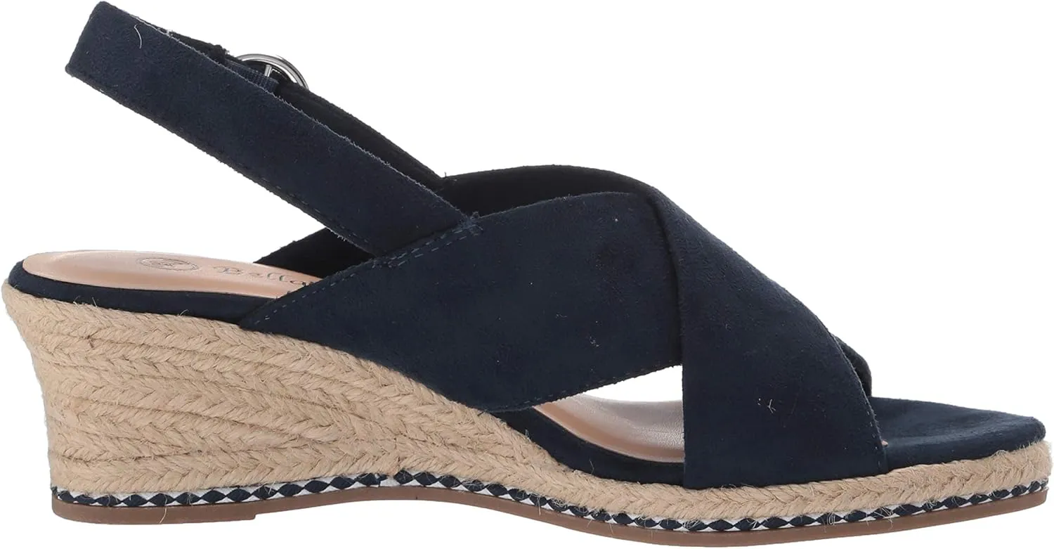 Bella Vita Women's Espadrille Wedge Sandal