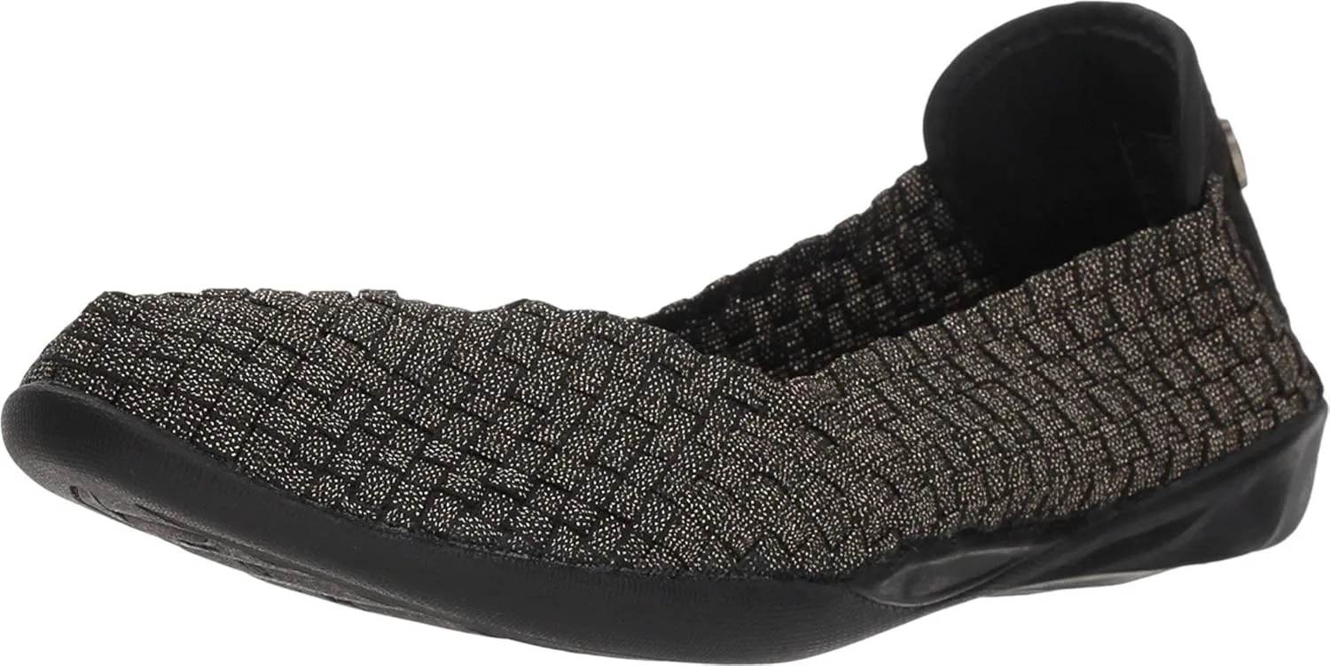 Bernie Mev Women's Catwalk - 36 Gold Blk Shimmer/Medium / 6