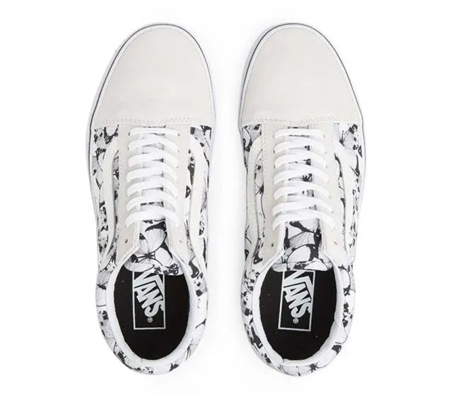BLACK | (BUTTERFLY) Overnight delivery TRUE Holiday special | VANS WHITE SKOOL OLD