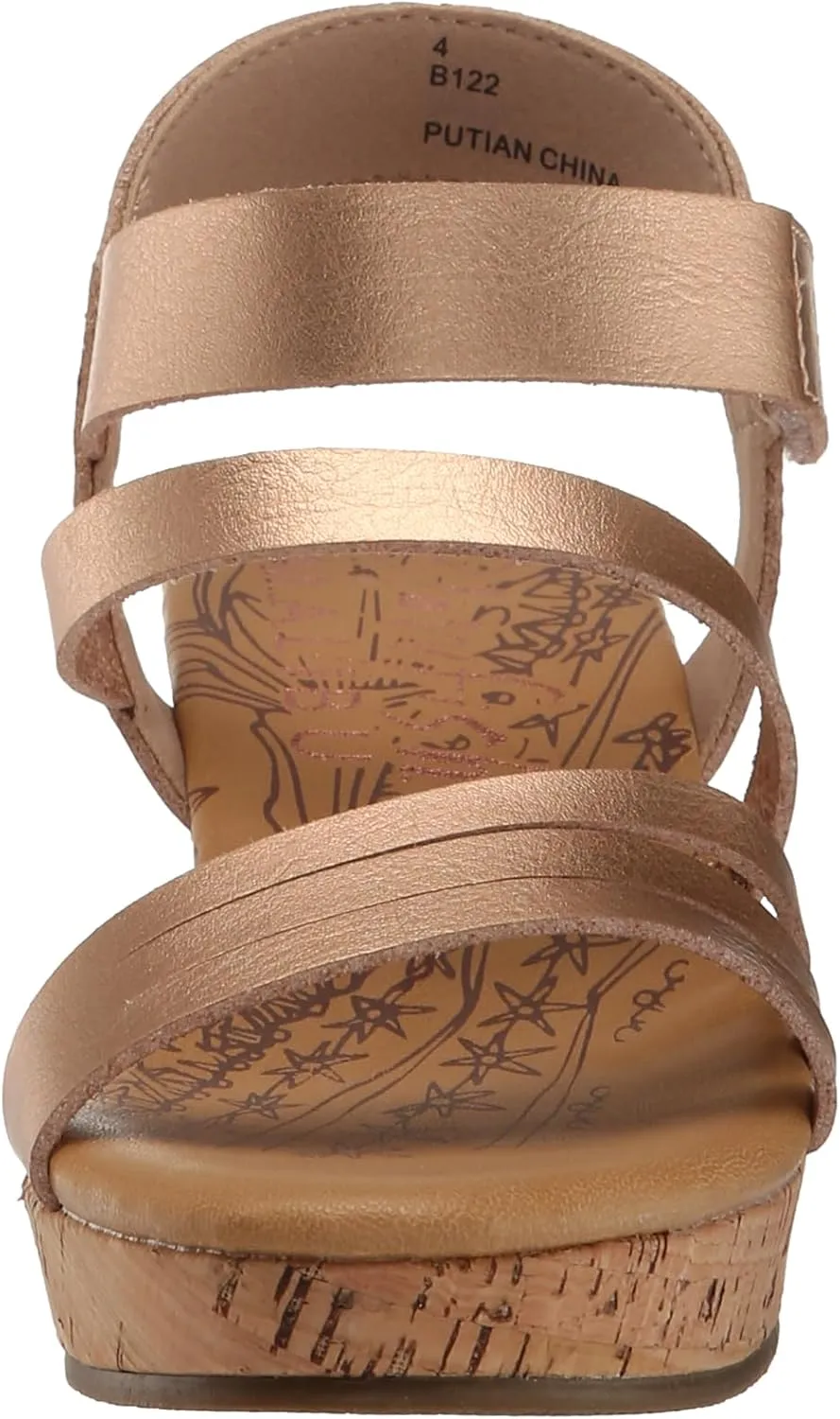 Blowfish Malibu Girl's Leddy-k (Little Big Kid) Wedge Sandal