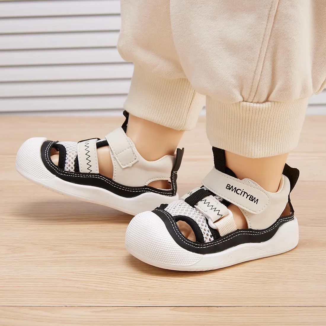 BMCiTYBM Baby Girls Boys Sandals Infant Toddler Summer Shoes Non-Slip 6-24 Months