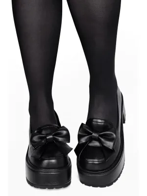 Bow Platform Loafers FOXBLOOD