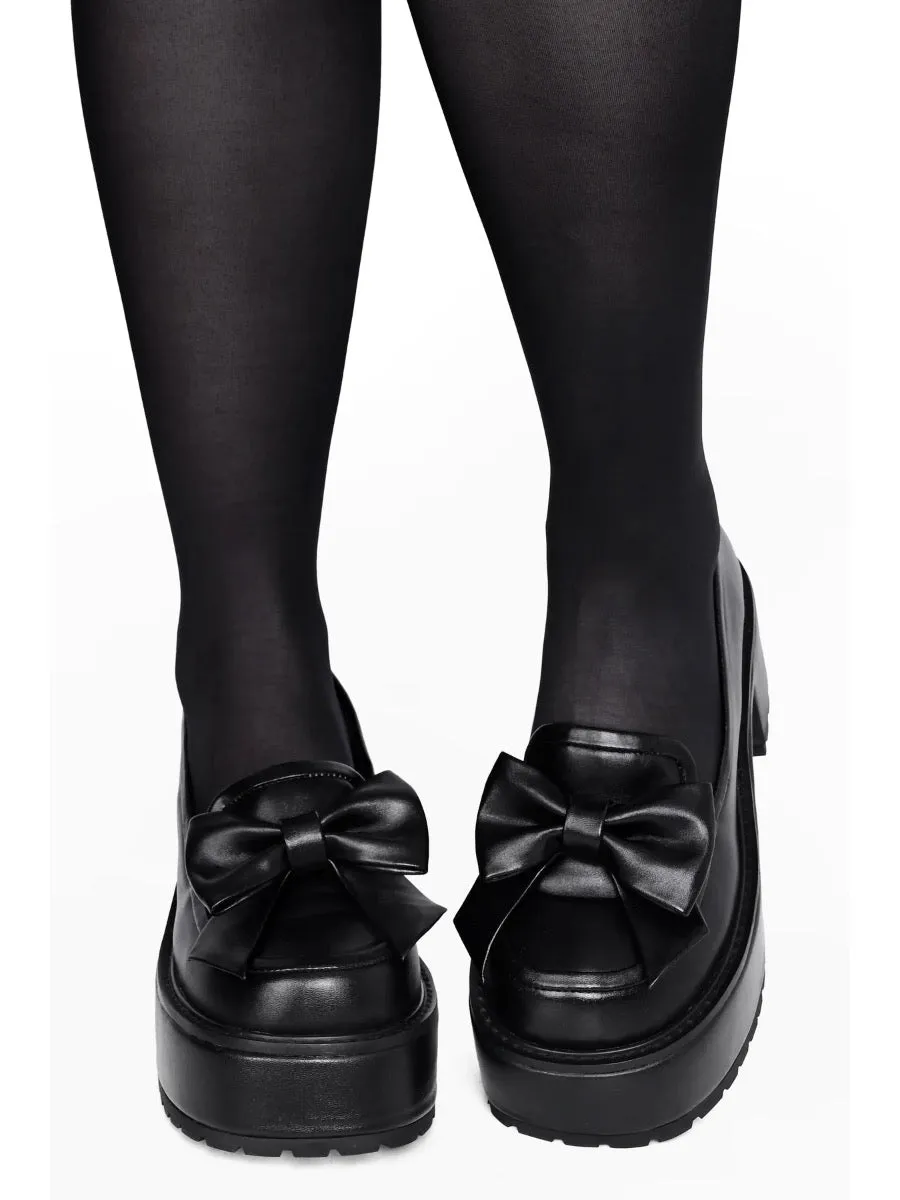 Bow Platform Loafers FOXBLOOD