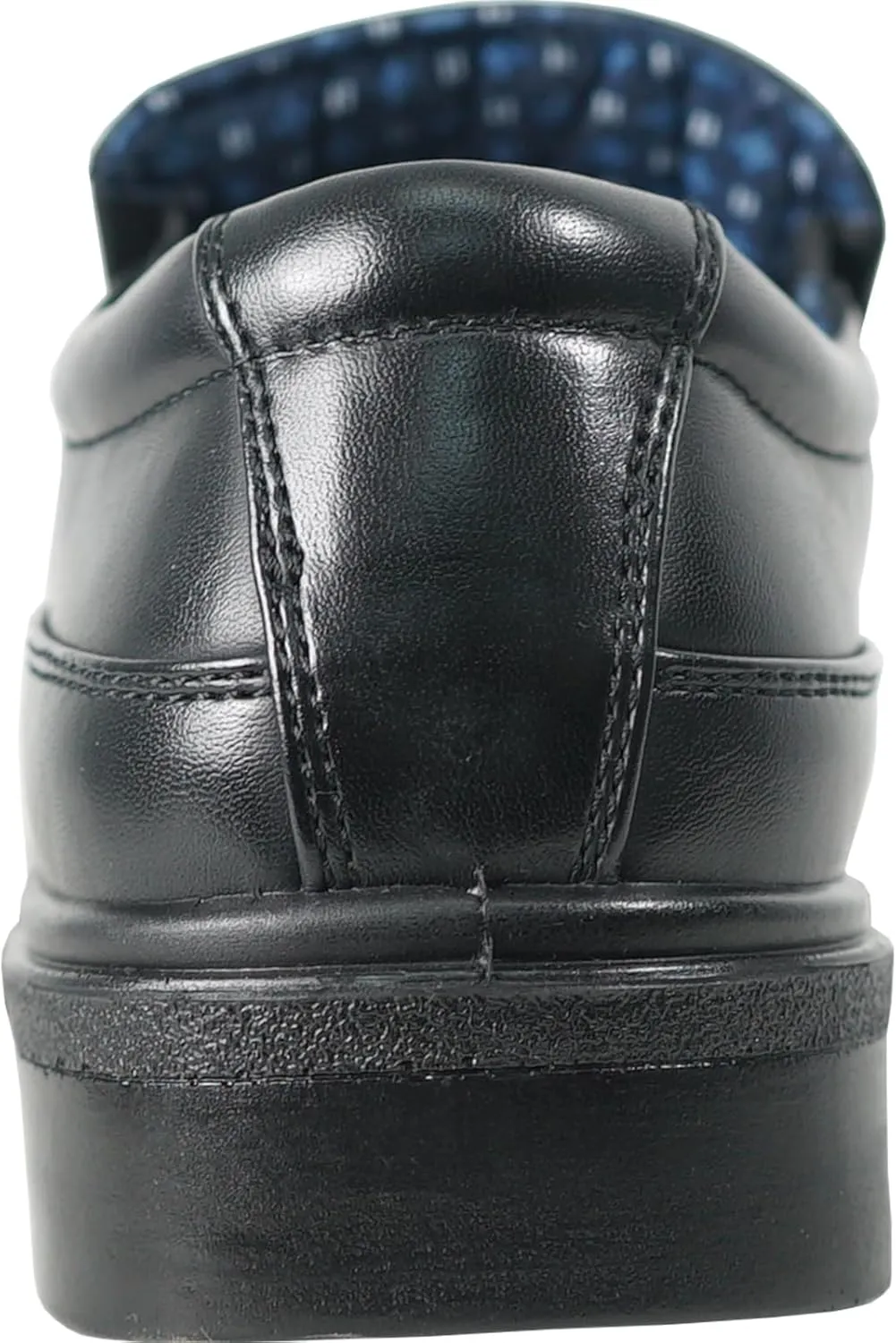 bravo! Boy Classic Slip-on Loafer and Lace-up Oxford William Kid Dress Shoe School Uniform with Removable Insole and Square Toe Black Brown Black Patent