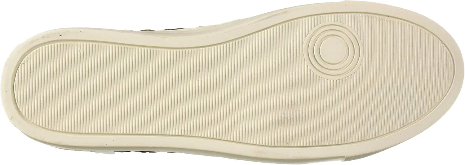 Brothers United Men's Leather Luxury Fashion Sneaker with Woven Detail