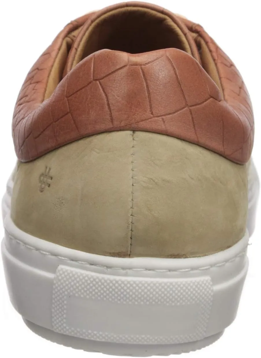 Brothers United Men's Leather Luxury Sophisticated Lace Up Sneaker