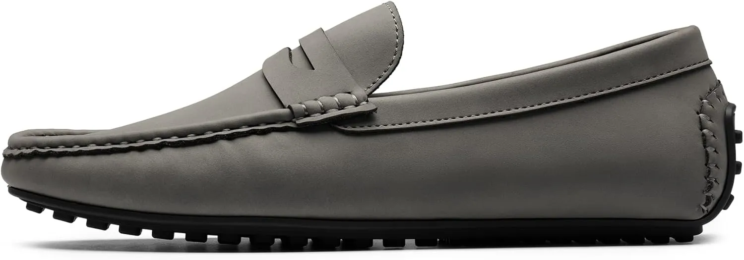 Bruno Marc Men's Slip-on Penny Loafer Suede Driving Shoes