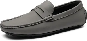 Bruno Marc Men's Slip-on Penny Loafer Suede Driving Shoes