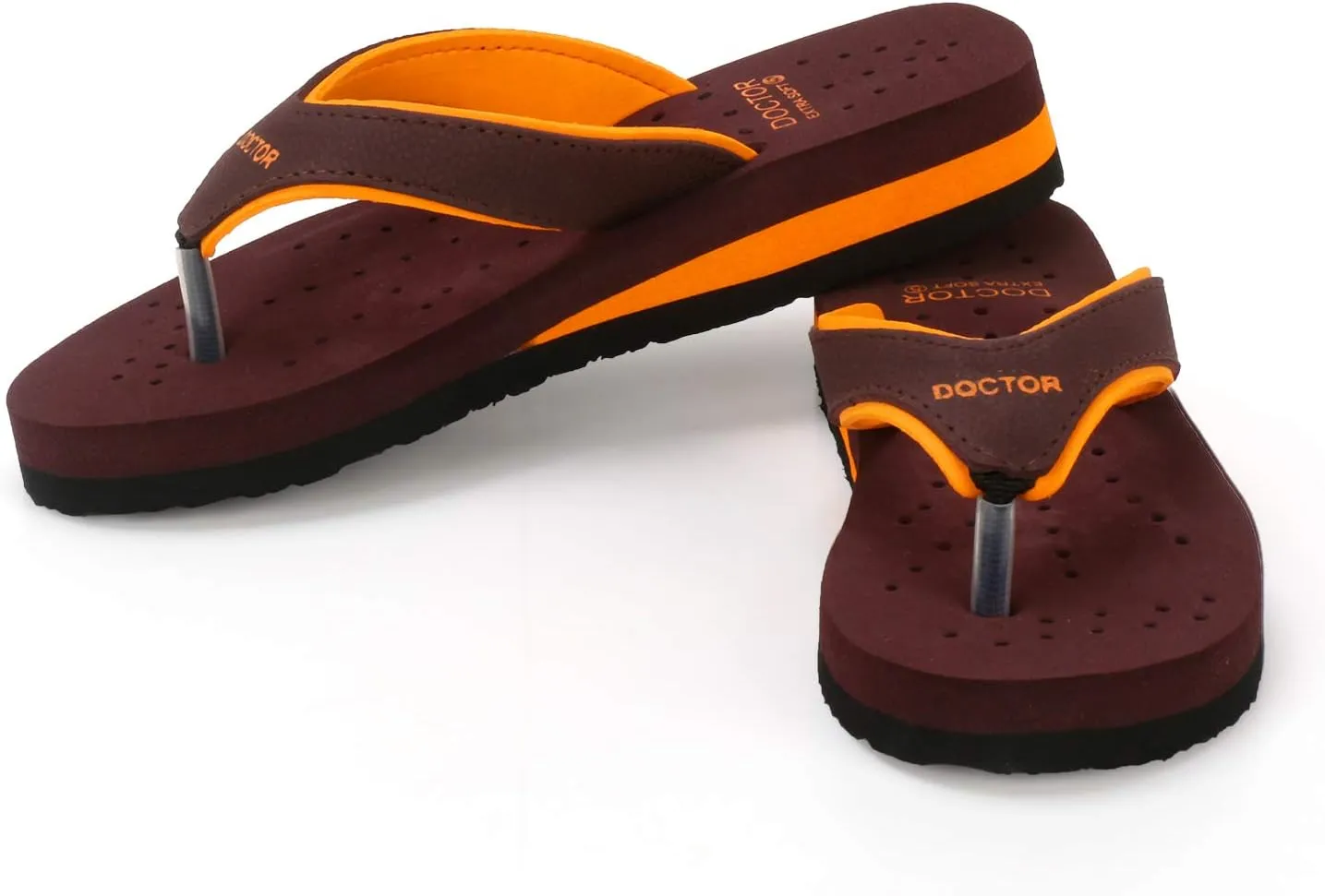 Care Diabetic Orthopedic Pregnancy Flat Super Comfort Dr Flipflops and House Slippers For Women's and Girl's D-18