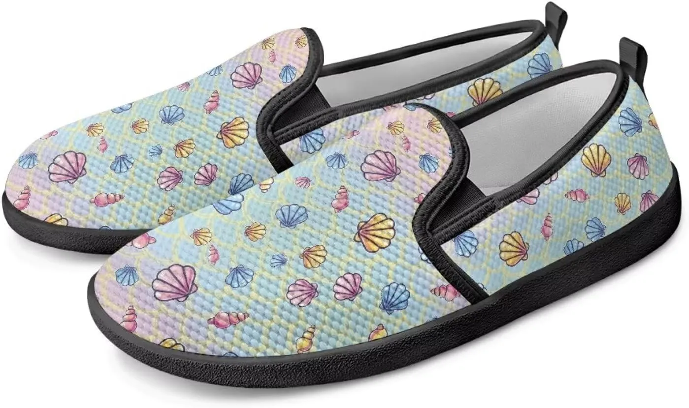Casual Shoes for Women Comfort Low top Loafer Slip-On Ladies Soft Travel Shoes Lightweight Flats Classic Walking Shoes SizeUS 6-11