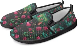 Casual Shoes for Women Comfort Low top Loafer Slip-On Ladies Soft Travel Shoes Lightweight Flats Classic Walking Shoes SizeUS 6-11