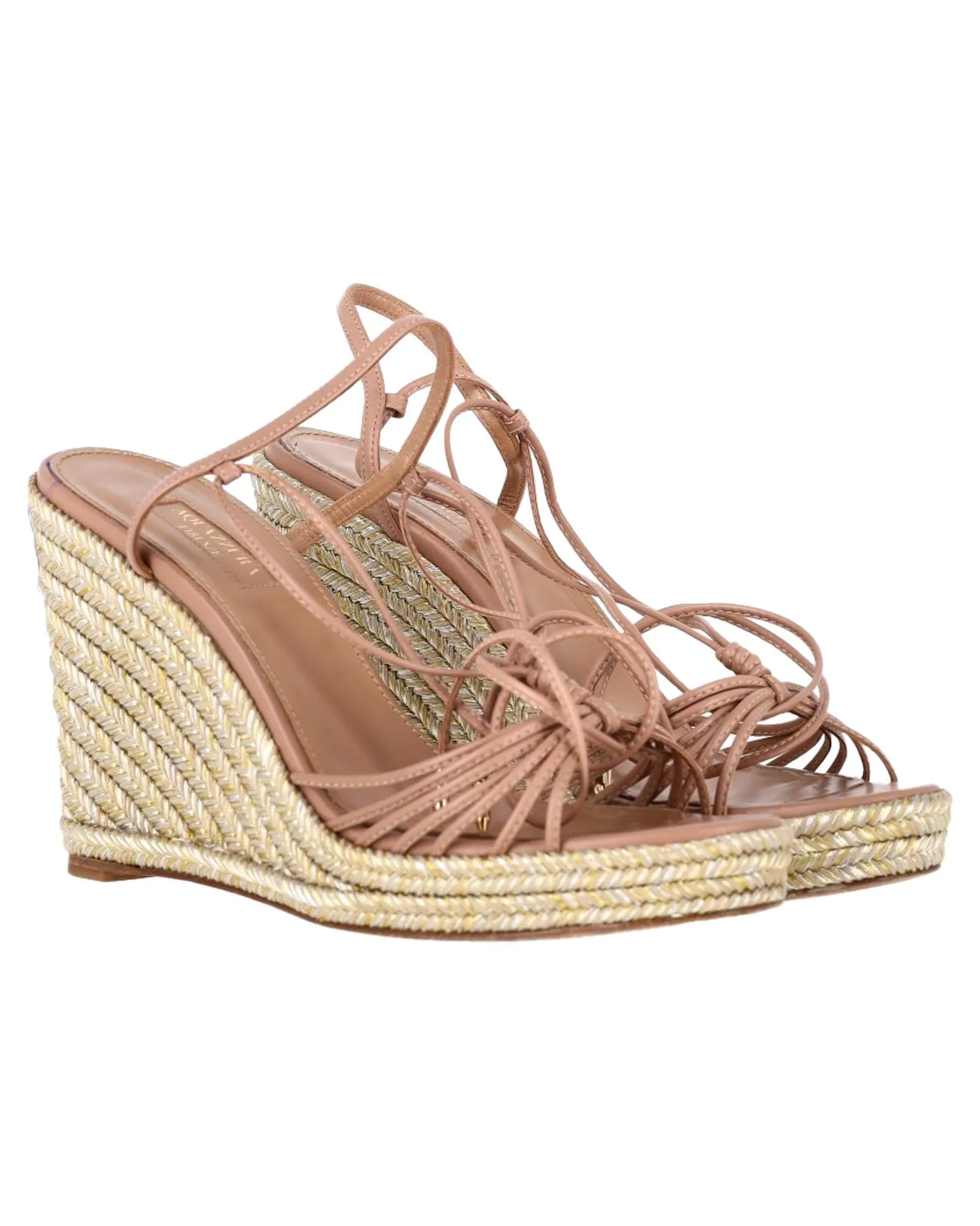 Christy LaceUp Wedge Sandals