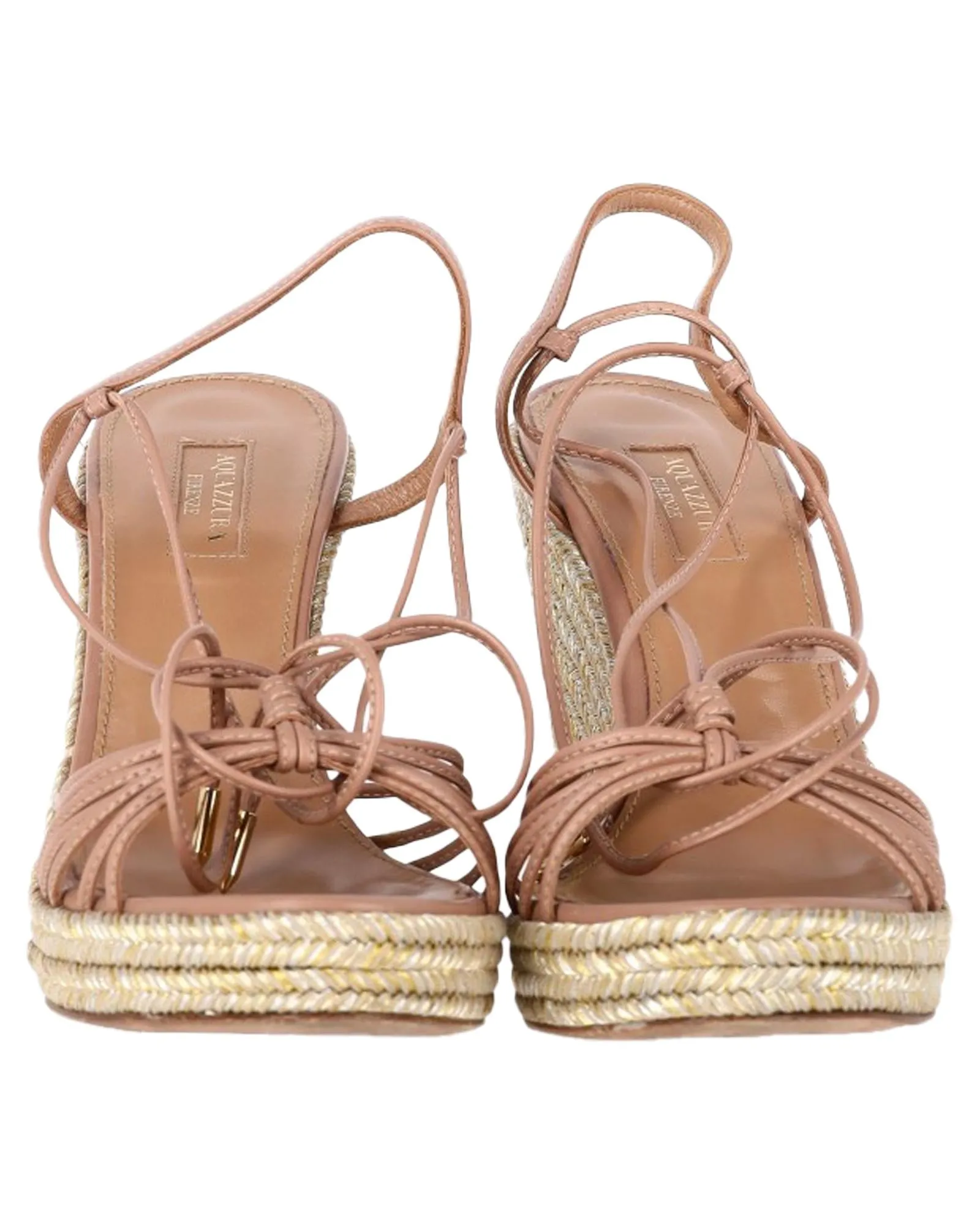 Christy LaceUp Wedge Sandals