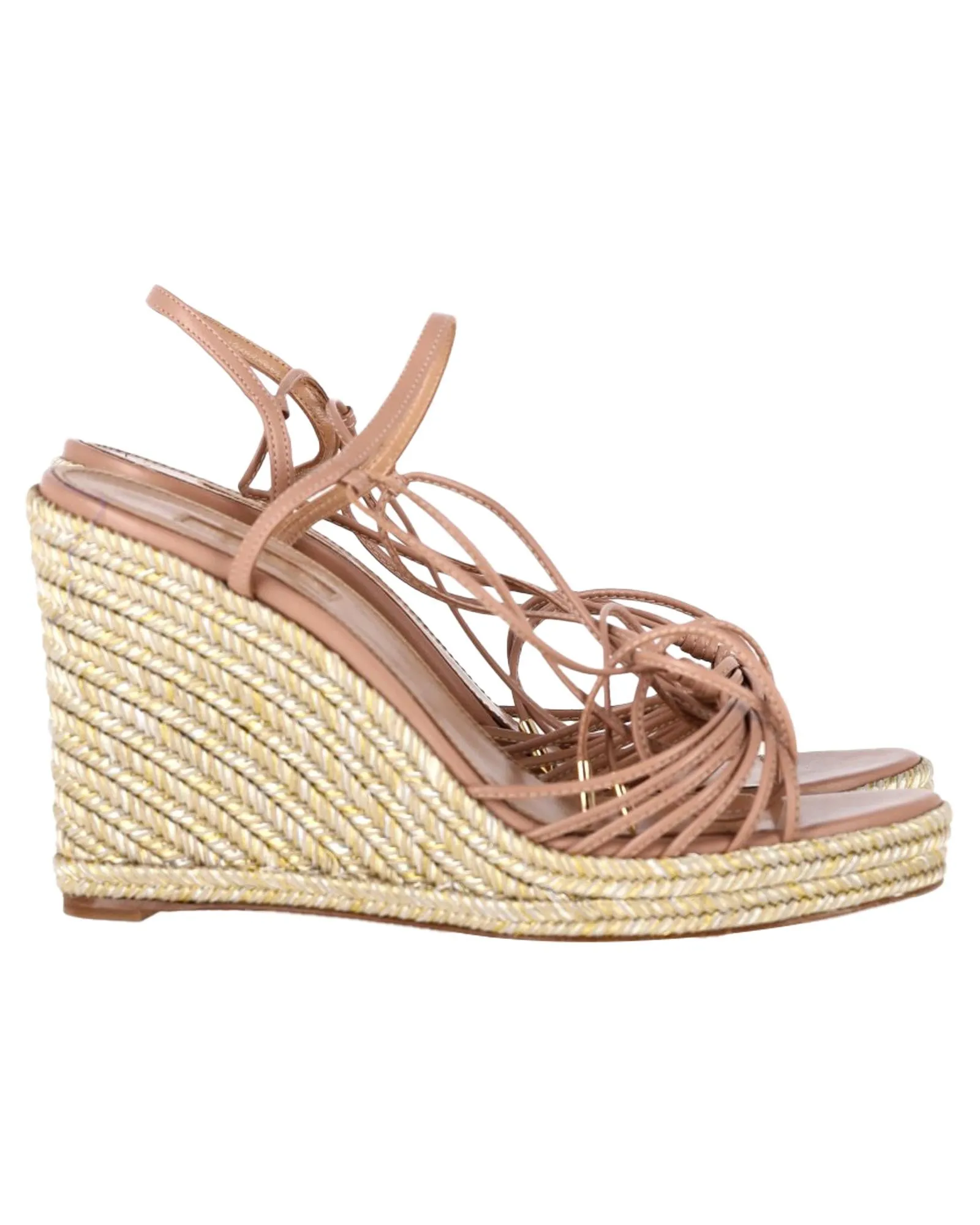 Christy LaceUp Wedge Sandals