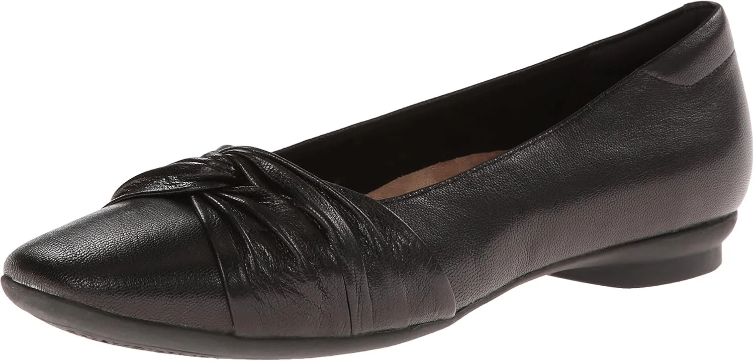 Clarks Women's Candra Gleam Ballet Flat