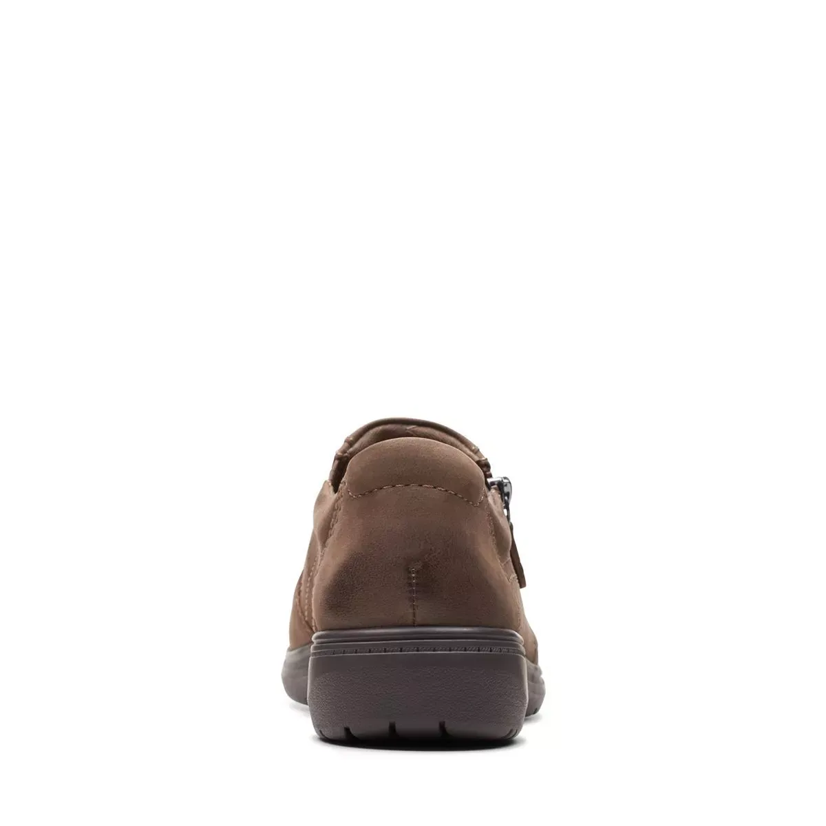 Clarks Women's Carleigh Ray Taupe Nubuck 26175056