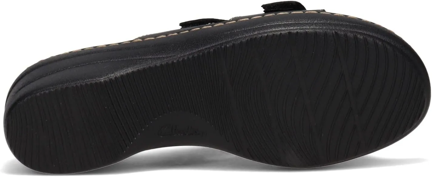 Clarks Women's Merliah Karli Sandal, Black, 7.5